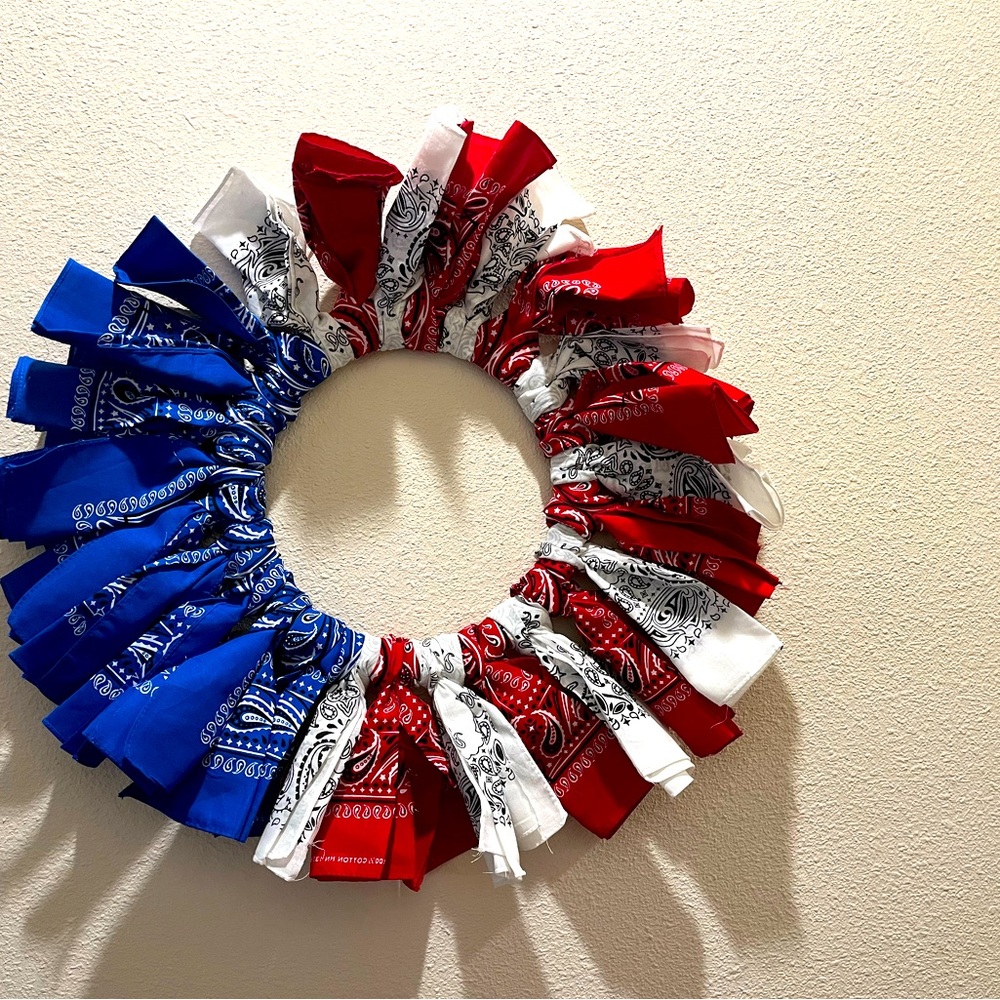 Fourth of July Wreath